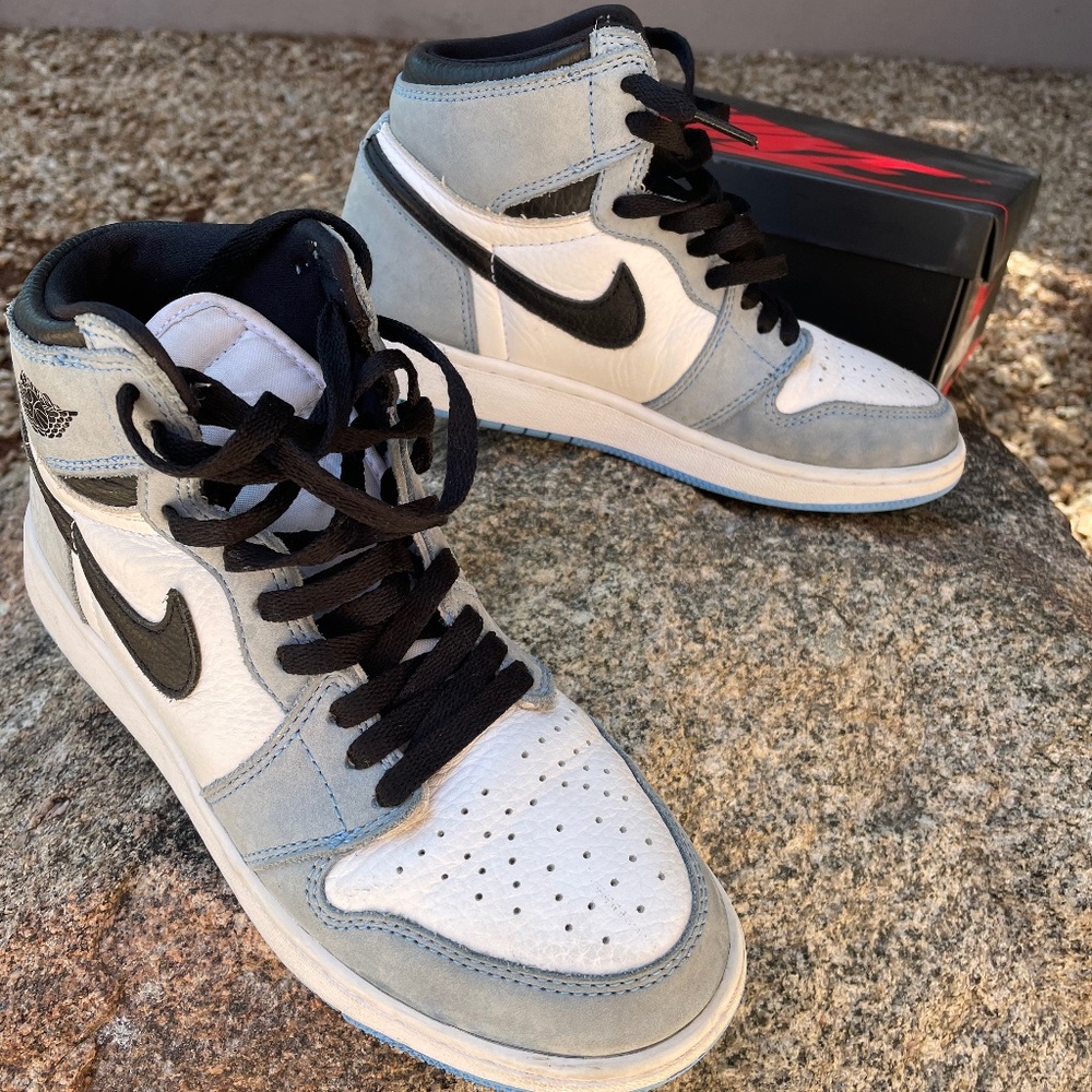 Air Jordan 1 Retro High OG GS White/Black/University Blue 5Y